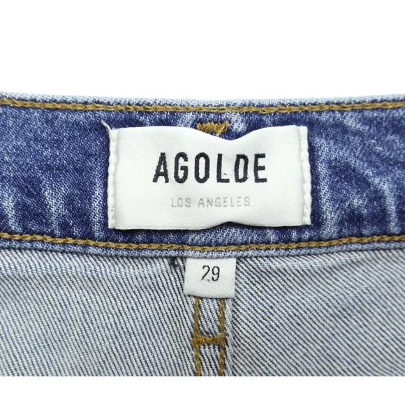 Agolde Women's Riley High Rise Straight Crop Jeans Style A056B 1370 Sz 29 - Picture 4 of 8